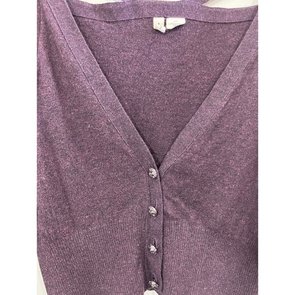 Coquette Academia Goth Y2K Ballet Cardigan Sweater M Preppy Romantic Whimsigoth - Picture 3 of 16